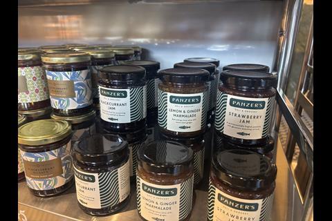 Corner Shop jams on shelf